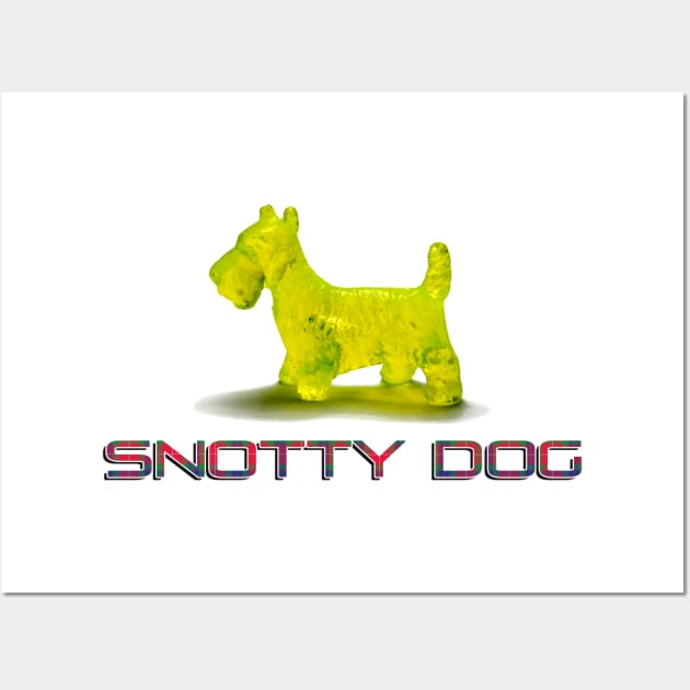 Snotty Dog Wall Art by Engineroommedia